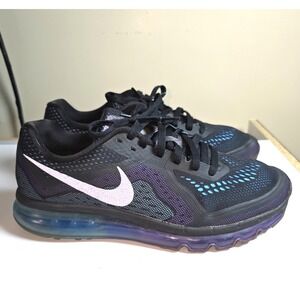 Nike Air Max 2014 Hyper‎ Black Grape 621078-005 Womens Size 10.5